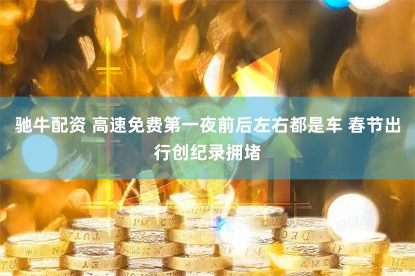 驰牛配资 高速免费第一夜前后左右都是车 春节出行创纪录拥堵